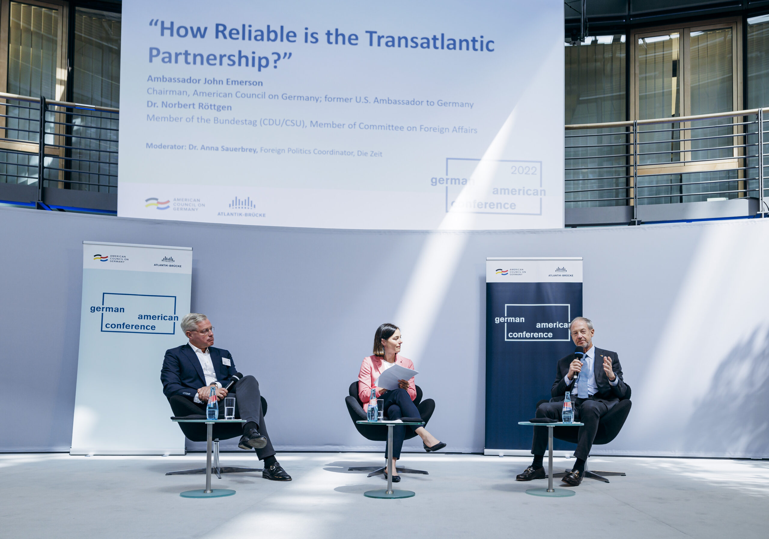 Deutsch-Amerikanische Konferenz in Berlin