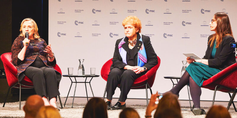 Hillary Clinton and Deborah Lipstadt: Combating Antisemitism