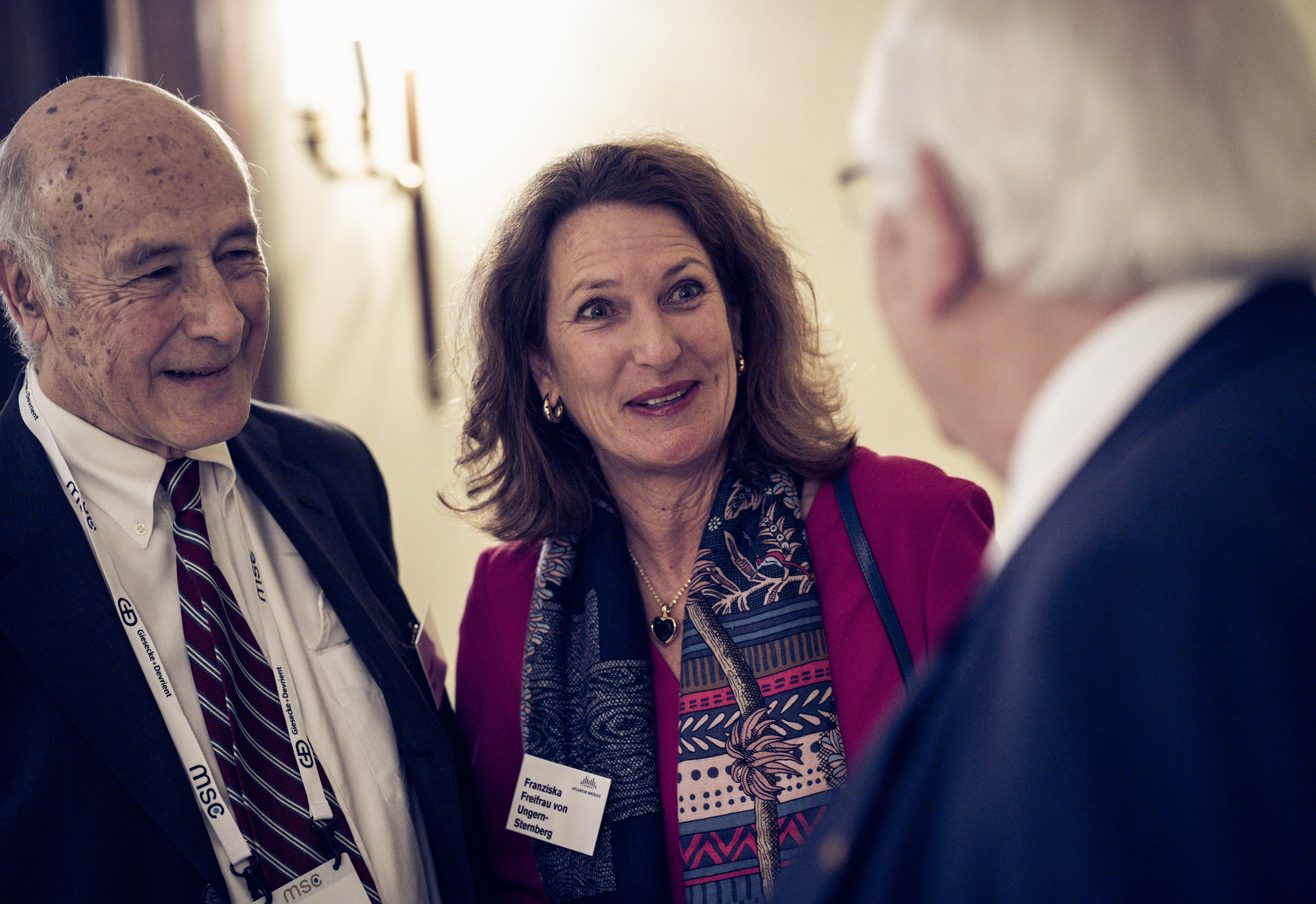 Atlantik-Brücke Dinner Discussion @MunSecConf mit Botschafterin Kay Bailey Hutchison