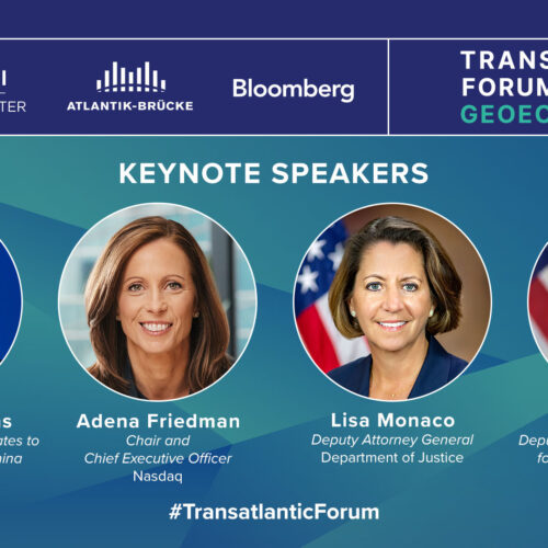Rewatch the livestream: Transatlantic Forum on GeoEconomics