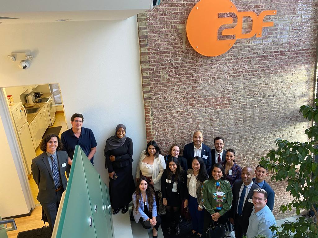Besuch im ZDF-Studio in Washington, DC