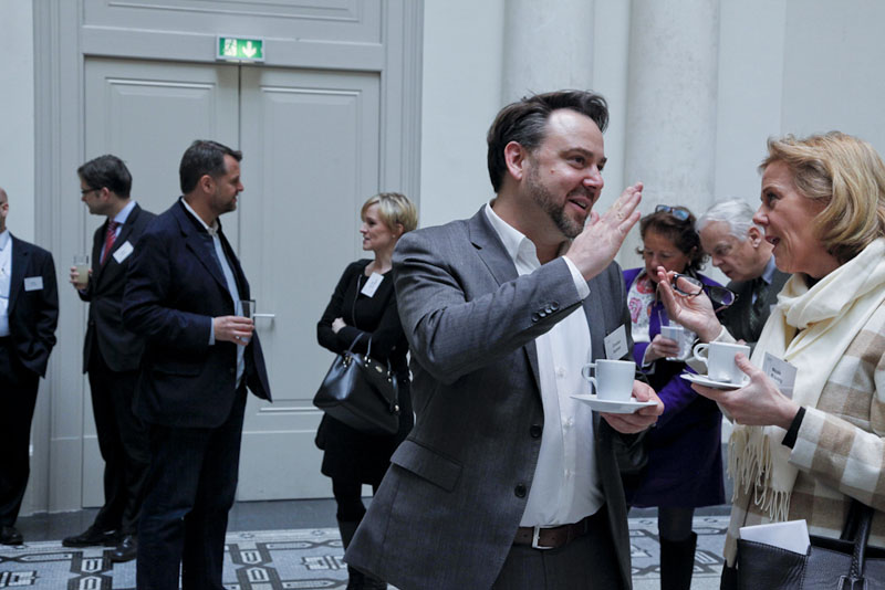 „Refugees and Migration: The Path between Humanitarian Solidarity, Freedom and Security“ Talk & Discussion at Hotel de Rome, Ballroom, Behrenstr. 37, 10117 Berlin. 25.02.2016
Adress/ Kontakt: Agentur Raum11, Jan Zappner Geschäftsführer, Schönhauser Allee 39A, 10435 Berlin. +49.178.3084661, www.raum-11.de, zappner@raum-11.de