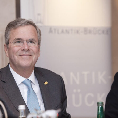 Jeb Bush bei der Atlantik-Brücke